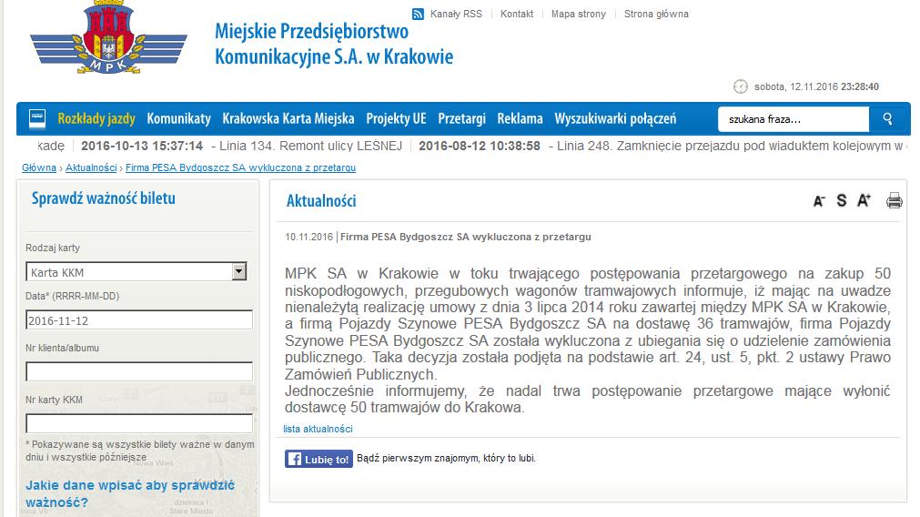 FAKULTATYWNE PRZESŁANKI