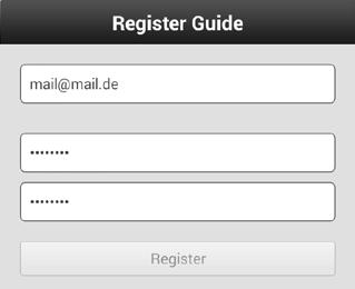 będzie podanie adresu e-mail. W przypadku aplikacji na system ios możliwa jest tylko rejestracja za pomocą numeru telefonu.