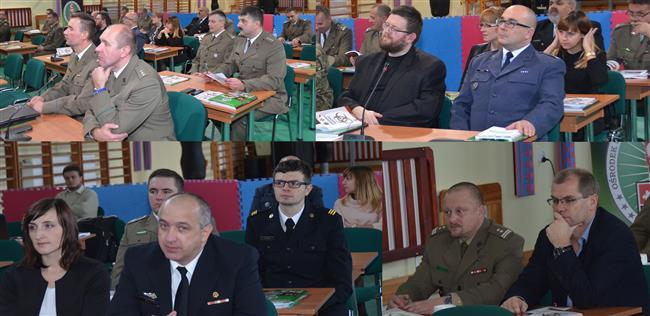 Sympozjum zgromadziło kilkudziesięciu uczestników, przedstawicieli służb mundurowych,