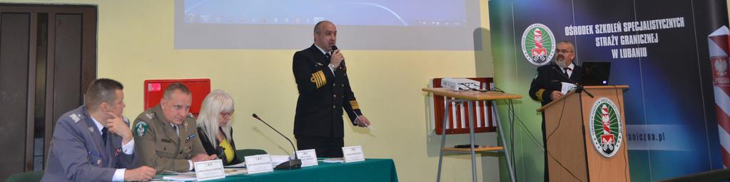 Kmdr dr Witold Kustra z Akademii Obrony Narodowej wyjaśnił kwestię związaną z teoretycznymi aspektami współpracy Sił Zbrojnych RP ze Strażą Graniczną w