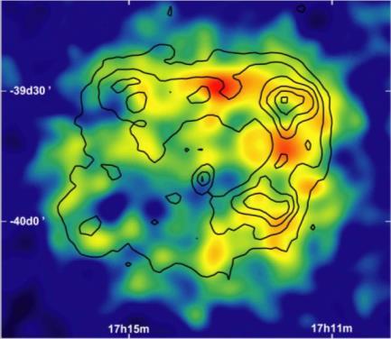 Obserwatorium promieniowania gamma najwyższych energii (E γ do 100 TeV) na tropie galaktycznych akceleratorów promieni kosmicznych: RXJ 1713-3946 pierwszy obraz