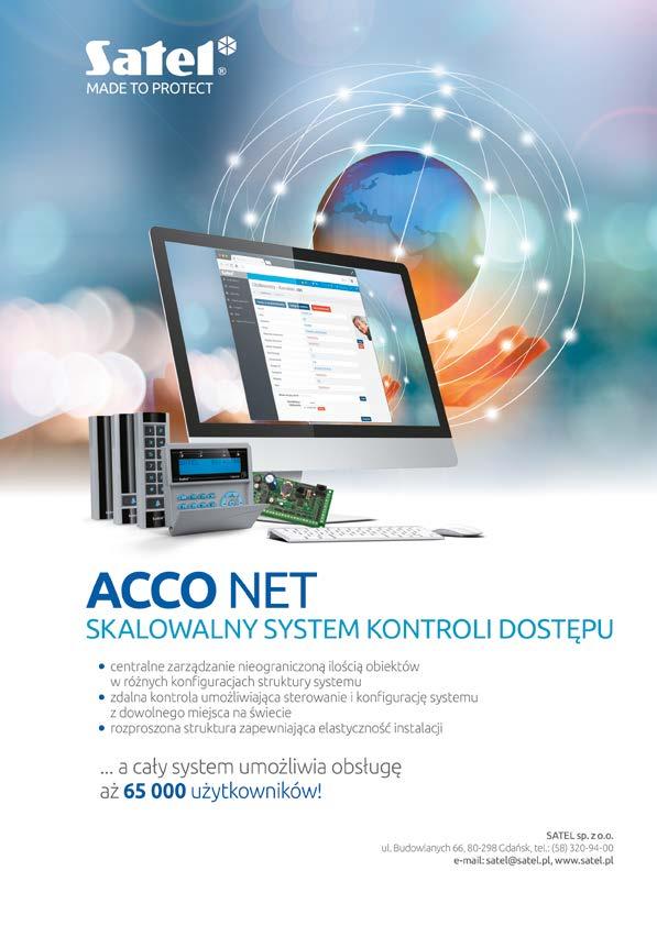 Transport i logistyka SATEL ul. Budowlanych 66 80-298 Gdańsk www.satel.pl Kontrola dostępu w służbie ochrony podróżnych informacje o nawet 8 tys. aktywnych użytkownikach.