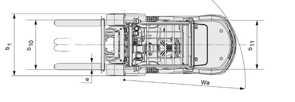 Wymiary masztu i udźwigi znamionowe Model V FV FSV 8FG/D45N 3000 3300 3700 4000 4500 5000 3000 3300 3500 3700 4000 4000 4300 4500 4700 5000 5500 6000 2950 3250 3650 3950 4450 4950 2950 3250 3450 3650