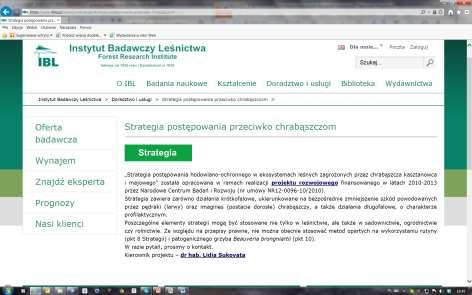 Podziękowania/Acknowledgments Sukovata L.