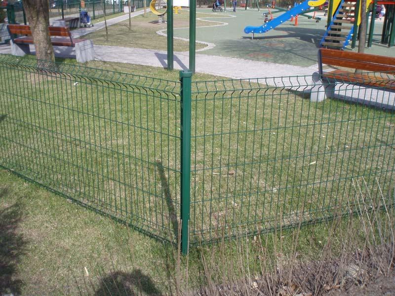 F. Ogrodzenie z furtkami F.1. Ogrodzenie panelowe G1 wysokości 1,2m