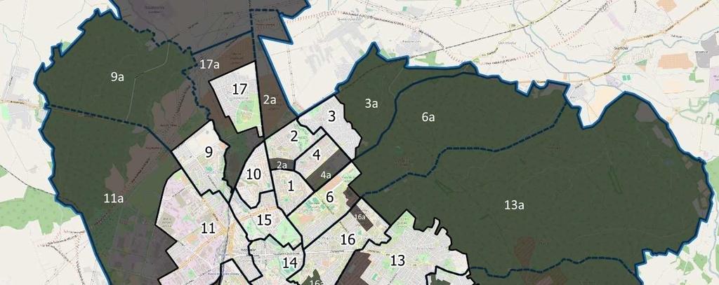 rozdziałach analiza wskaźnikowa dotyczy wyłącznie terenów zamieszkałych, czyli jednostek o