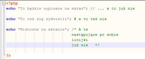 Komentarze Pamiętaj, aby nie