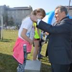 Na zawody przybyli; Przewodniczący Rady Powiatu pan Jan Rzeszotarski, wiceprzewodniczący Rady Powiatu pan Marcin