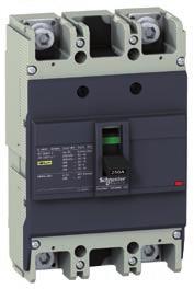 Wyłączniki Numery katalogowe EZC250H 36 ka (400 V AC) PB101846-SE-29 PB101848-SE-29 EZC250H-2P. EZC250H-3P.