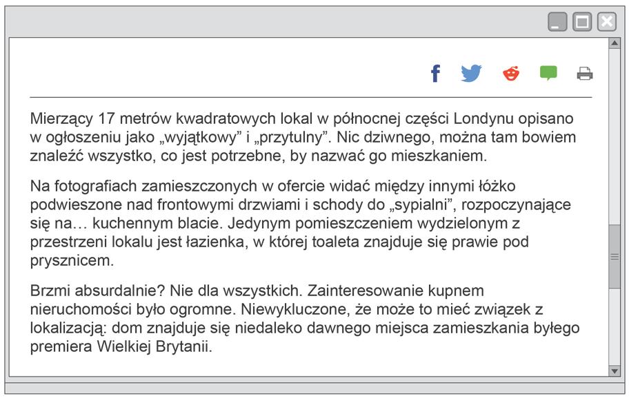 2 Section A Questions and answers in English 0 1 An unusual house Your Polish friend shows you an article from a Polish website about a property for sale in London. Answer the questions in English.