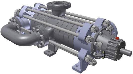 sigma CED for example, via frequency converter. For a continuous diagnostics the pumps may be equipped with temperature and vibration sensors. PUMP PARAMETERS Flow (Q) 12 to 58 l.