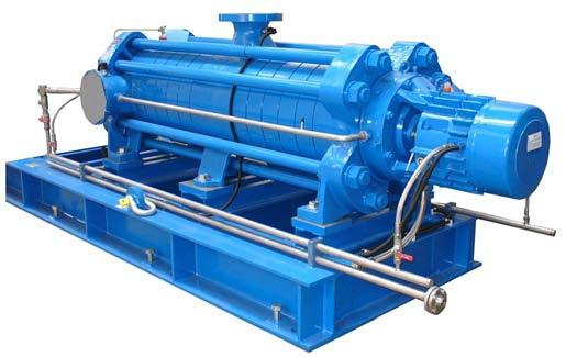 SIGMA CD CDC Centrifugal Multi-stage Pumps Pompy wirowe wielostopniowe Centrifugal, horizontal, multi-stage design.