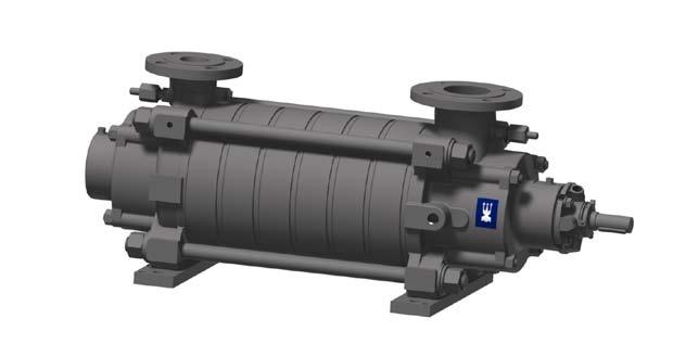 SIGMA CU Universal multi-stage pump UNIWERSALNE POMPY WIROWE WIELOSTOPNIOWE Horizontal, multi-stage, centrifugal design.