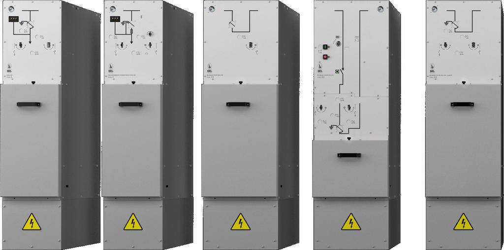 napieciu: 7,2 kv, 12 kv, 17,5 kv, 24 kv.