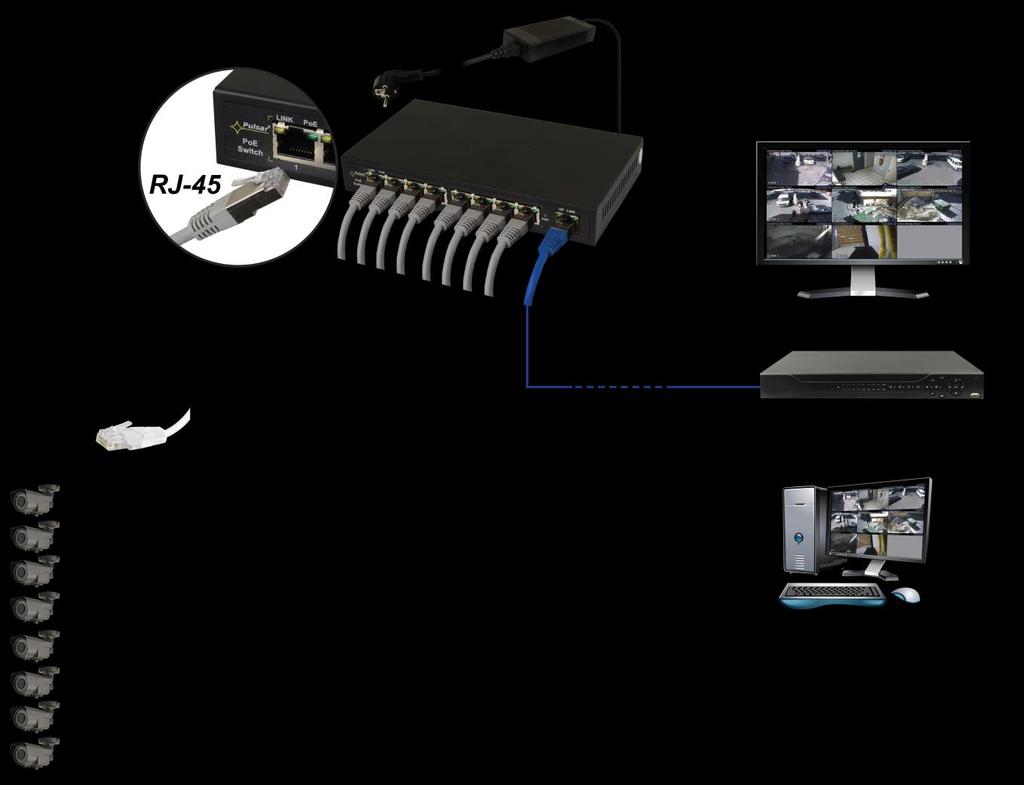 S98 v1.0 Switch 9-portowy S98 dla 8 kamer IP Wydanie: 3 z dnia 09.01.2017 Zastępuje wydanie: 2 z dnia 22.02.