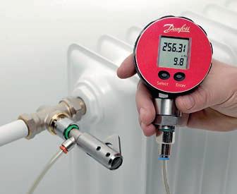 Tylko głowice Danfoss gwarantują prawidłową regulację W zaworach Dynamic Valve zastosowano typowe złącze zatrzaskowe RA tak jak w pozostałych zaworach termostatycznych firmy Danfoss, co zapewnia