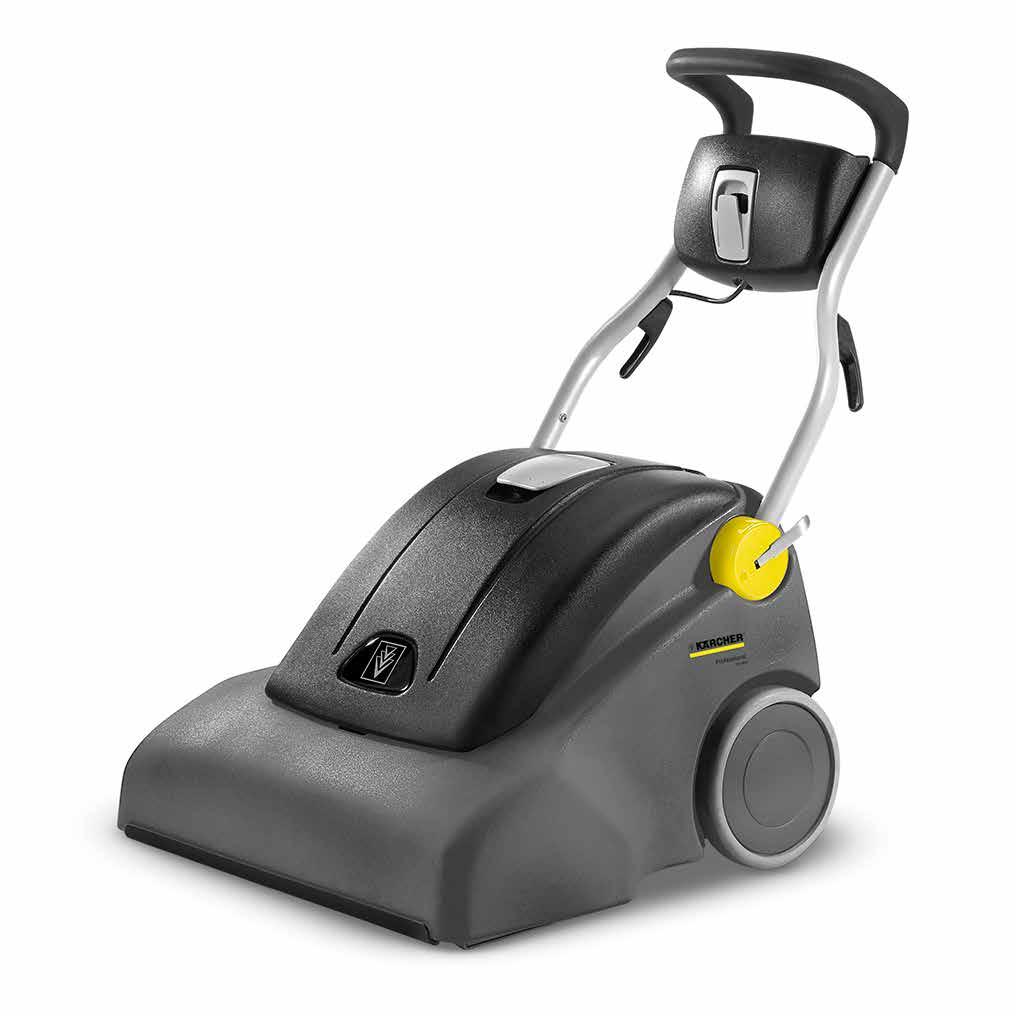 ODKURZACZE SZCZOTKOWE ODKURZACZE SZCZOTKOWE Prowadzone ręcznie 66 cm szerokości roboczej Szczotkowy odkurzacz przeznaczony do utrzymania w czystości dużych powierzchni pokrytych
