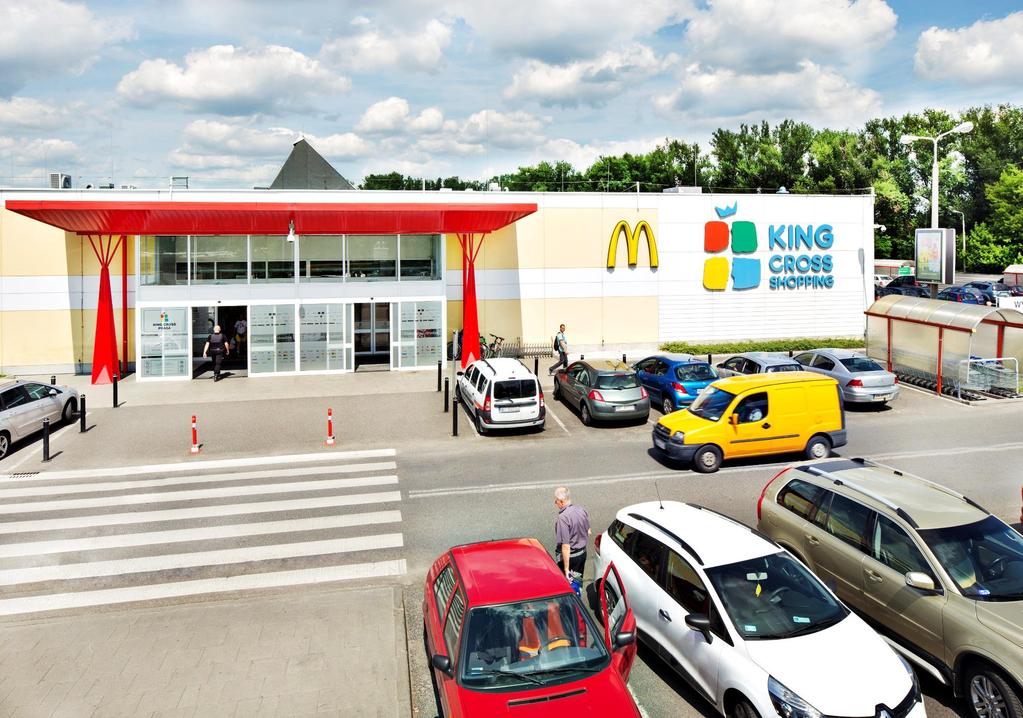 King Cross Praga Warsaw Opening date: Q1 1996 GLA (sq m): 23,972 Number of tenants: 61 CBRE Global Investors Auchan, RTV Euro