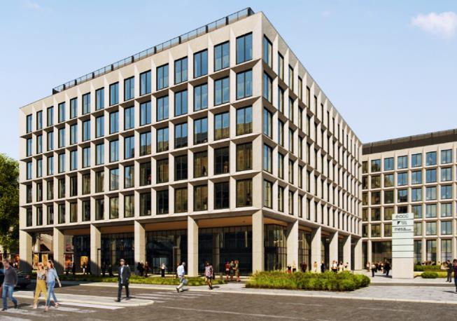 Domaniewska Office HUB Warsaw Opening date: Q3 2015 PHN GLA (sq m): 906