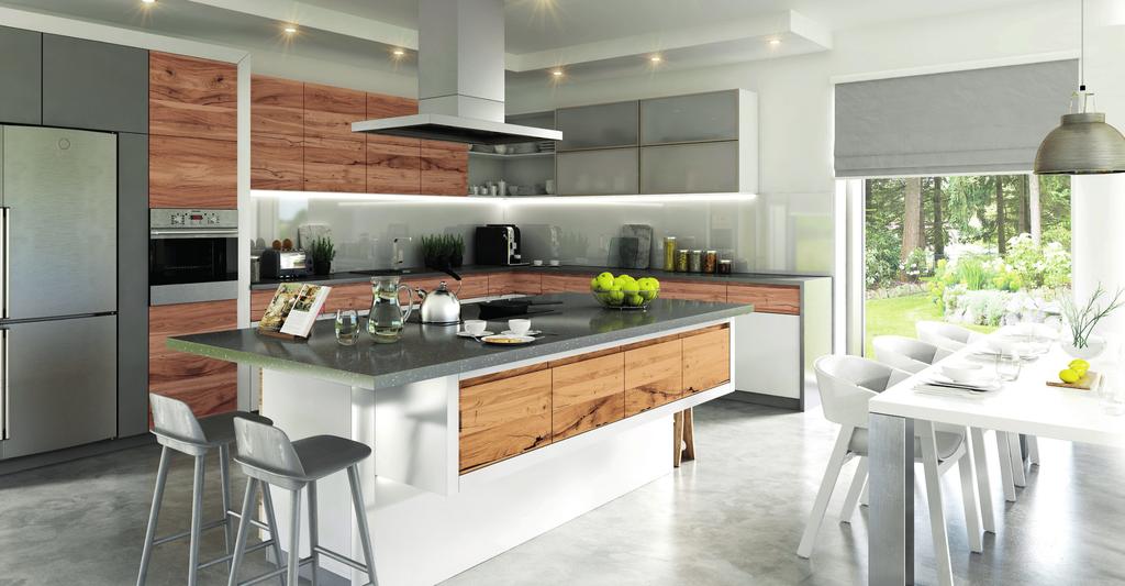 4 MANHATTAN MDF FORNIROWANY / VENEERED MDF / FURNIERTE MDF-PLATTE / ПЛИТА МДФ ОКЛЕЕННАЯ ШПОНОМ DĄB EUROPEJSKI / EUROPEAN OAK/ EUROPAISCHE EICHE /