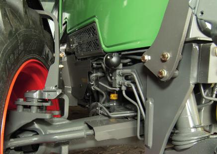 Kompaktowy i zwrotny Kompaktowa budowa ciągników Fendt serii 300 Vario zapewnia im wzorcową zwrotność.