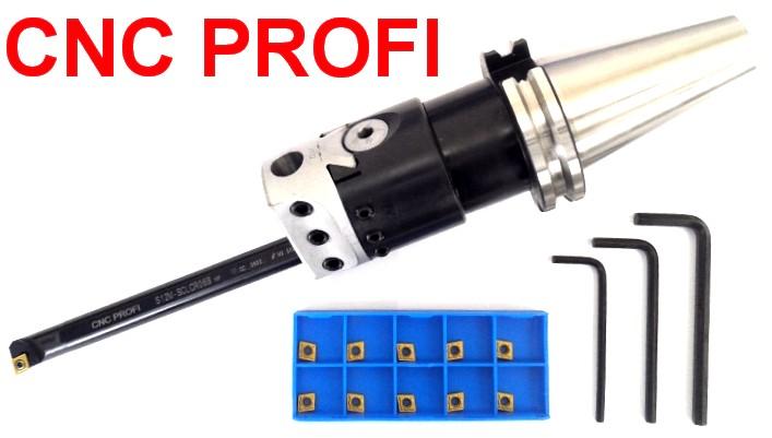 noży fi 18mm WYTACBT40/75 Wytaczadło BT40/75 Cena 6 zł Wytaczadła z trzpieniem fi 50mm oraz 1 nóż i płytek wymiennych Nóż do wytaczadła prawy fi 12 + szt.