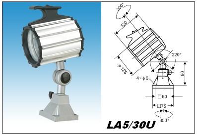 Lampa halogenowa uchylne ramie PROFI LA5/30U Lampka halogenowa do zastosowań przemysłowych Wysokość całkowita 30cm o uchylnym ramieniu zapewnia płynną regulację w każdym kierunku.