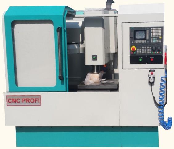 Frezarka CNC PROFI 713 DANE TECHNICZNE przesuw stołu: X / Y / Z stół roboczy: d s max waga obr.