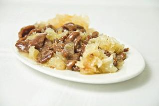 garlic sauce (pepper, leek, black beans) 家乡牛 38G Wołowina w sosie
