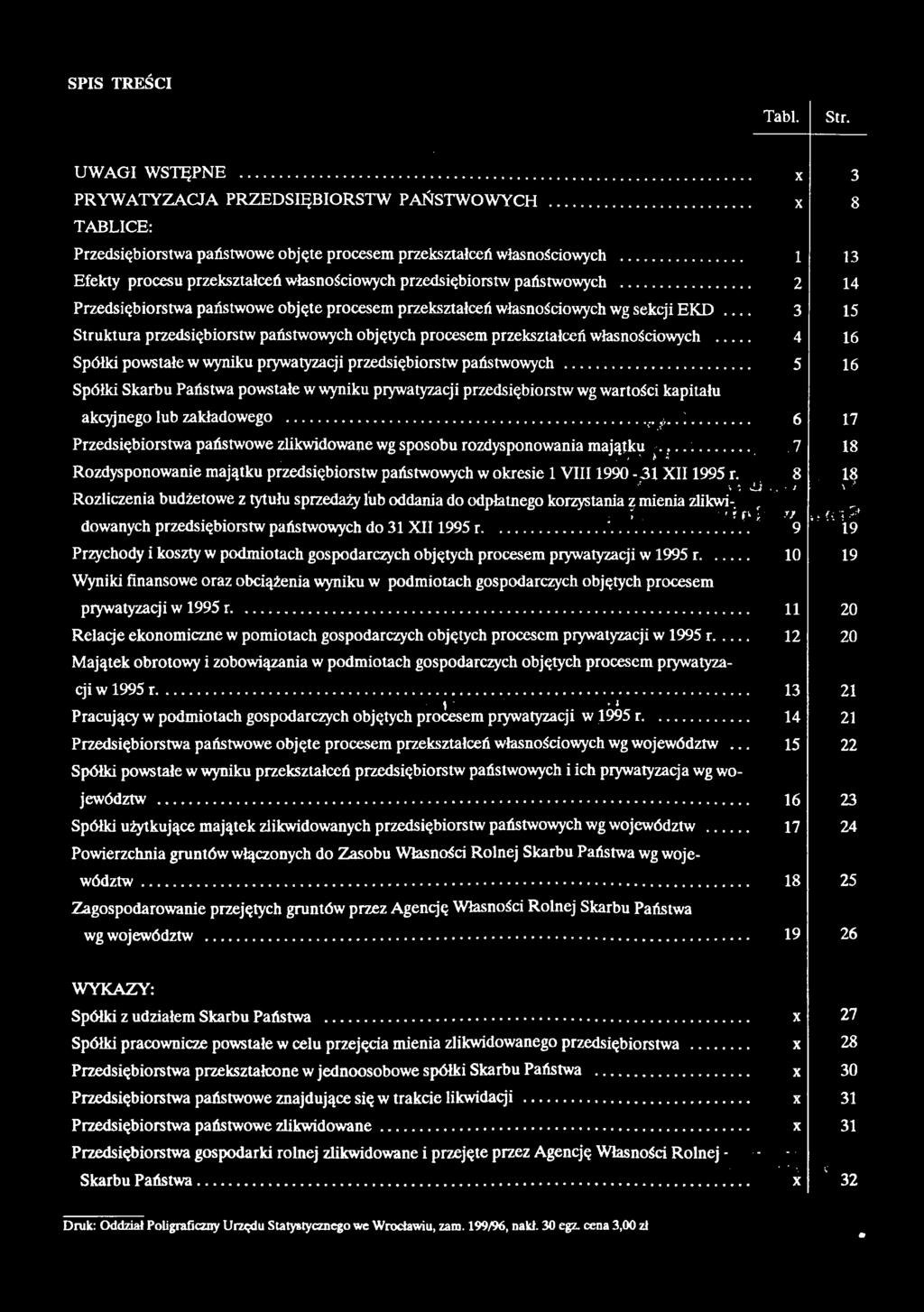 .. Struktura przedsiębiorstw państwowych objętych procesem przekształceń własnościowych Spółki powstałe w wyniku prywatyzacji przedsiębiorstw państwowych.