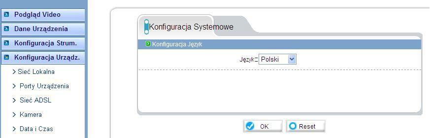 - Konfiguracja Systemowa