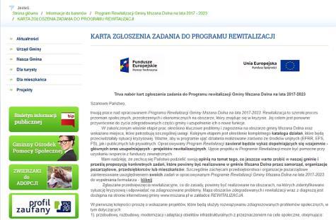 8. PRZEDSIĘWZIĘCIA REWITALIZACYJNE 8.1.