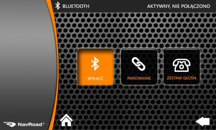 Włącz / wyłącz Bluetooth Zestaw głośnomówiący Parowanie z telefonem komórkowym By móc sparować