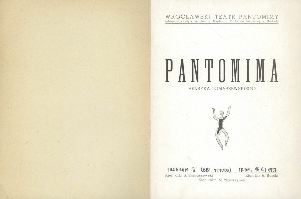 WROCŁAWSKI TEATR PANTOMIMY odznaczony złotym medalem na Międzynar.
