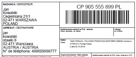 12. Inne zmiany i poprawki serwisowe, wdrożenie dwóch nowych produktów dostępnych po zawarciu umowy z Pocztą (szczegóły w opisie zmian do wersji 8.0) Wersja 7.4.0 ( data 06.10.2016) 1.