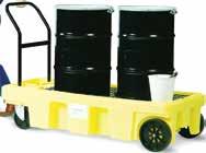 Oferowany asortyment: Wysokie wanny wychwytowe (na 2, 4 beczki oraz kontener ibc). Wanny wychwytowe mobilne. Niskie palety wychwytowe (na 2, 4, 6, 8 beczek).