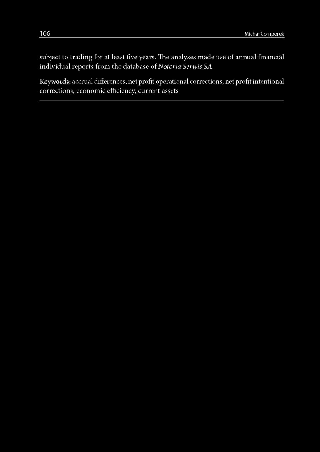database of Notoria Serwis SA.