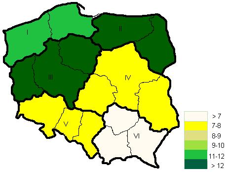 Różnice w plonach w zależności od zastosowanych nasion