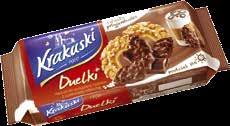 VAT 2,82 Ciastka Serduszka w czekoladzie mlecznej 143g