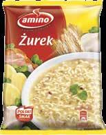 rosół pikantny, grochowa 57-66g 1,29 + VAT 1,59 Karma dla