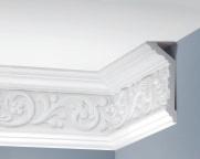 GZ-07 ISTWA GZYMSOWA ZDOBIONA 2400 mm ORNAMENTED CORNICE MOUDING 2400 mm КАРНИЗ ПОТОЛОЧНЫЙ С ОРНАМЕНТОМ 2400 мм 137 mm 133 mm GZ-08 ISTWA GZYMSOWA ZDOBIONA 2400 mm ORNAMENTED CORNICE MOUDING 2400 mm