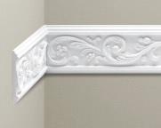 ZDOBIONA 2400 mm / 2350 mm ORNAMENTED WA MOUDING 2400 mm / 2350 mm МОЛДИНГ С ОРНАМЕНТОМ 2400 мм / 2350 мм 20 mm 81 mm NZ-04 / NZ-04F ISTWA