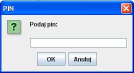 Po wpisaniu kodu należy go zatwierdzić przyciskiem OK. Rys. 30 5.