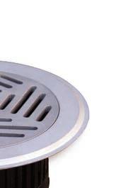 Wykonane z aluminium, podstawa wykonana z blachy stalowej