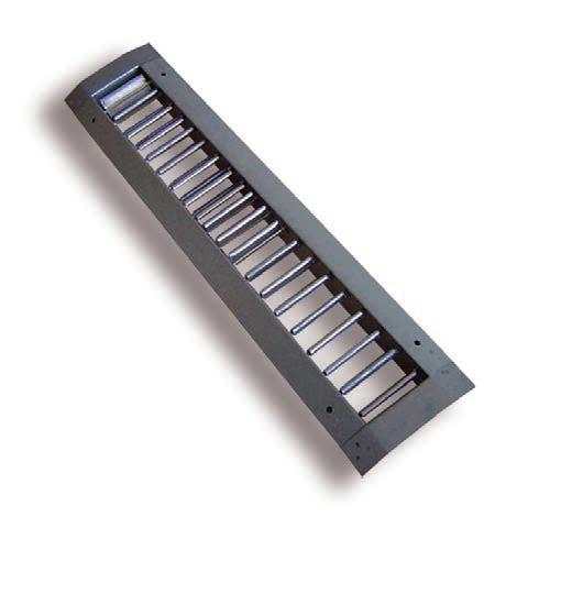KRATKI NA KANAŁ OKRĄGŁY SGD HxL 16 2 /3 (H-)x(L-) (H+29)x(L+29) Kratki instalowane