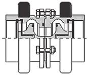 Złącza sucho-odcinające Dry-mate connectors Verbindungen für Trockenschnitte Плотно отсекающие соединители Średnica / Diameter Durchmesser / Дяметр cal / inch /