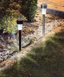 . Lampa solarna plastikowa -,49/