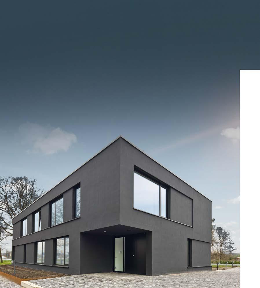 4 5 PIĘKNO Nieograniczone możliwości aranżacji System umożliwia architektom, projektantom i inwestorom praktycznie nieograniczone możliwości aranżacji elewacji.