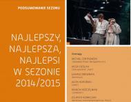 Z ogromną radością informujemy, że Teatr Wybrzeże uzyskał niezwykle wysokie noty w tegorocznej ankiecie miesięcznika Teatr Najlepszy, najlepsza,