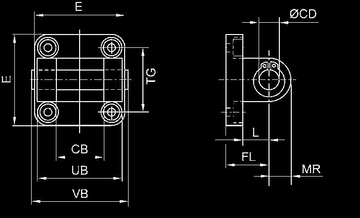 tłoka CB H14 Ø CD H9 1) FL ±0,2 L 2) MR UB h14 VB TG 3682903590 32 26 10 47,5 22 12 10 45 50 32,5 ±0,2 3682904590 40 28 12 53,5 25 15 12 52 57 38,0 ±0,2 3682905590 50 32 12 64 27 15 12 60 65 46,5